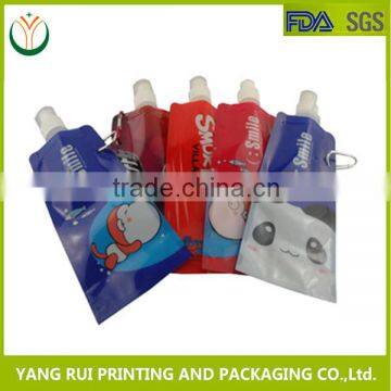 Alibaba China Factory Direct Reusable Drink Pouch with Spout