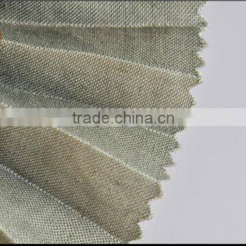 Cheap Price Ramie and Cotton Interwoven Fabric and Light Weight Hand Feel Soft for Shirt and Home Textile photo-3