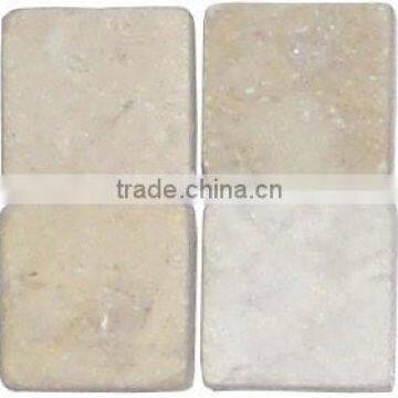 Beige natural waterproof mosaic floor tile