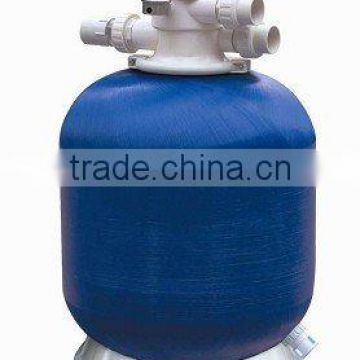 Top mounted swimming pool sand filter machine