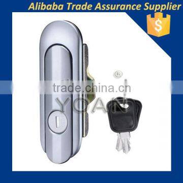 Industry sliding door cabinet plane lock for electric panel