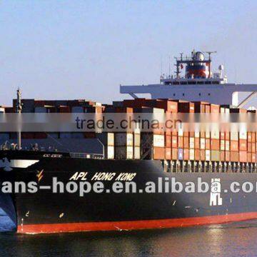 sea shipping service from China to S.A.