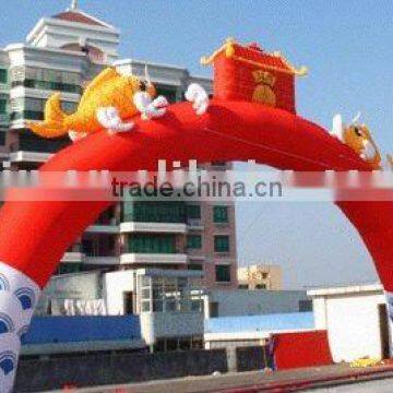 attractive inflatable arches at competitive price Carp jump over dragon gate