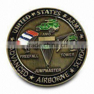 Cheap Metal Souvenir Coins, Custom Challenge Coin