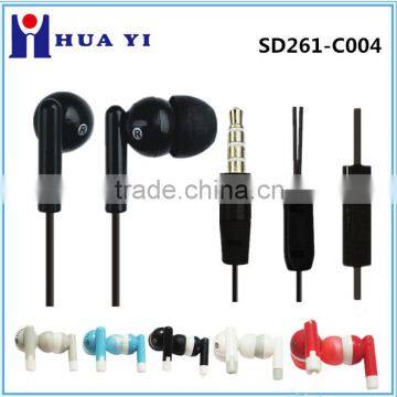 earphone in-ear headphone with mic