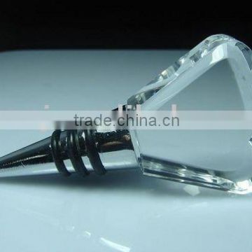 WBS-04,crystal wine bottle stopper for corporate gift