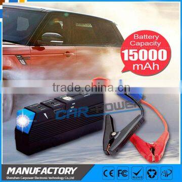 15000mAh Multi - function jump starter auto car jump satter for diesel vehicle