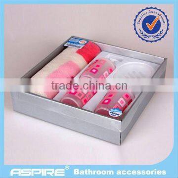 cheap 5pcs ABS bathroom accessories