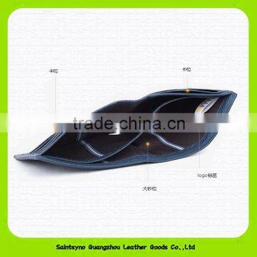 15609 High-end Classical Rfid Blocking Fashion Business Genuine Leather Men Wallet photo-5