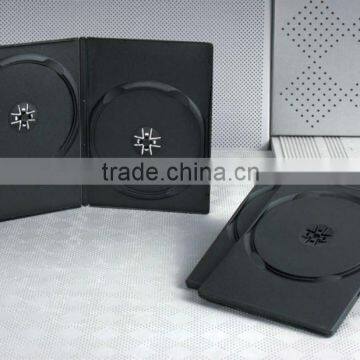 High Quality 9mm Double Plastic Black Long DVD Case DVD Box