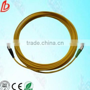 high quality optical jumper cable sm sx fc fiber optic patch cord,singlemode 9/125 optical fc fiber patch cord with yellow color