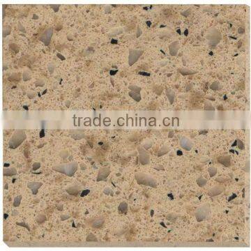 10mm Thickness Artificial Quartz Stone Slab for Kitchen Counter and Table Tops