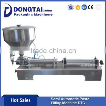 semi-auto bottle paste filling machine