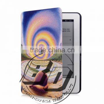 Fashionable Popular Painting Gallery Mutipatterns Cover Case For New Kindle 2014/kindle6/kindle Touch Tablet Case photo-4