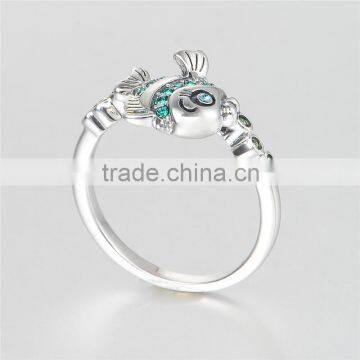 Wholesale Fish Shape Designer Rings For Women photo-4