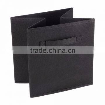 Non-woven Fabrics Foldable Storage Folding Bin Cube Basket Laundry Hamper photo-4