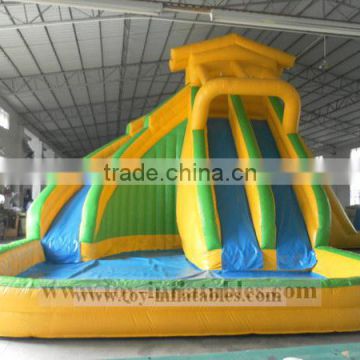 High quality special inflatable water slide rental