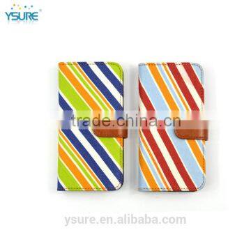 Colorful Unique Design Wallet Fabric Leather Phone Case For Alcatel One Touch POP C3 With PVC ID and Credit Card Slots photo-5