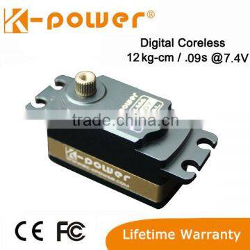 K-power HV1007 Large Car Servo 55.5g / 12kg-cm / 0.09sec @ 7.4V