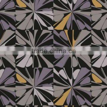 Paining Effect Black and White Flower Wallpaper for Living Room photo-3