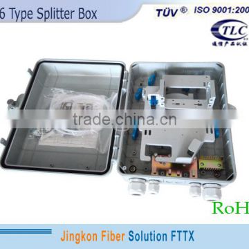 waterproof fiber optic splitter box optical fiber splice box