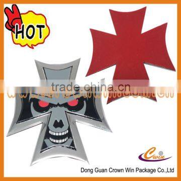 self adhesive 3D metal sticker car body sticker made in China