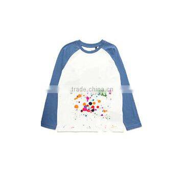 custom logo imprinted boys christmas santa clause raglan long sleeve top baby clothes boys 33