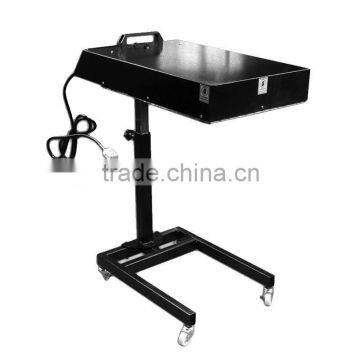 IR movable flash dryer for screen printing