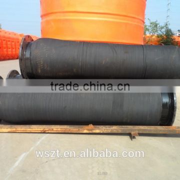 Corrugated suction hose for dredging pipe line