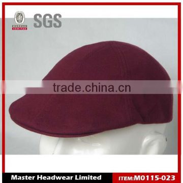 Red Plain Ivy Cap