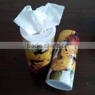 Hige-grade paper cans packaging for vehicle tissues