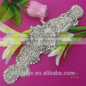 The newst korean fashion wedding belt rhinestone banding wholesale 2016 design