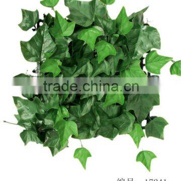 Artificial leaf fence for garden decoration