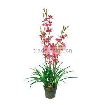 artificial decorative orchid flower/fake flower/plastic orchid flowers