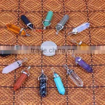 Wholesale colorful pendulum crystal quartz for accessories