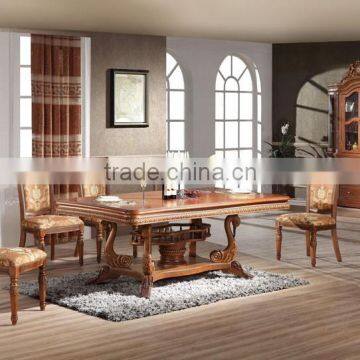 American Style wood dining table