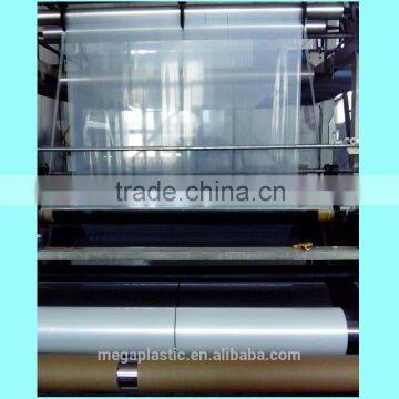 0.07mm normal clear pvc film for packing pvc shrink film in calender machine