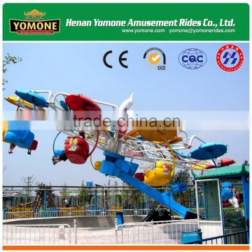 Large amusement rides double flying swing chair for sale