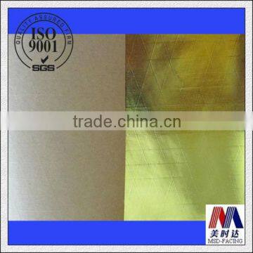 Aluminum Foil Laminated to Kraft and Reinforced by Scrim Roof Insulation/ Heat Insulation Aluminium Foil Roof Insulation