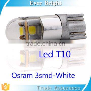 China 2016 new products 6500K white 3SMD car led light led T10 car lights 2016