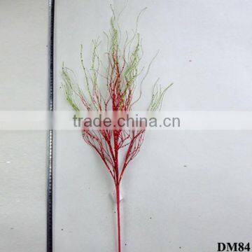 Artificial branch plant wholesale red leaf
