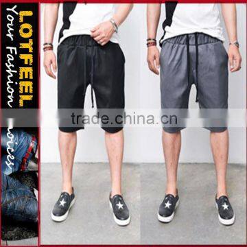 Banding Baggy Slacks Shorts Shorts (LOTG119)