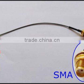 Mini PCI U.FL to SMA female Antenna WiFi Pigtail Cable IPX to SMA