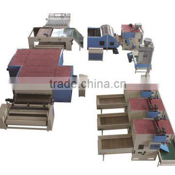 Customized Non woven Glue Free Wadding Line WJM-3