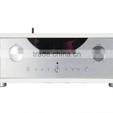 Black/Silver Sound Standard Digital Wireless Bluetooth Receiver Tube Integrated Stereo Professional pa Audio Power Amplifier photo-2