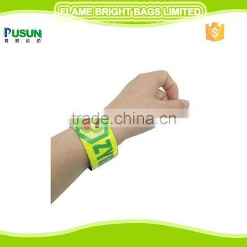 Cute design PVC reflective wrist strap