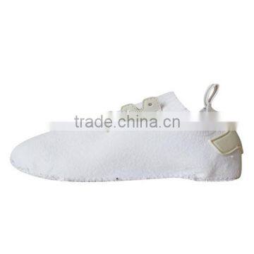 solid color flyknit uppers for sports casual shoes,semi-finished shoes