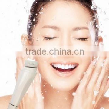 Factory Direct Sale Two Heads Rotating Ultrasonic Facial Brush