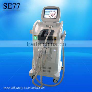 2015 3 in 1 elight rf nd yag laser hair remover