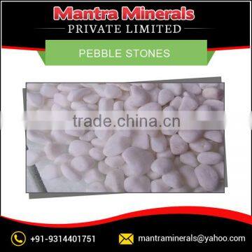 Milky White Pebbles from 10 MM to 80 MM